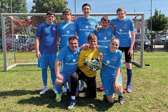 Das Handicap-Team des TSV 1860 München. Foto: Privat