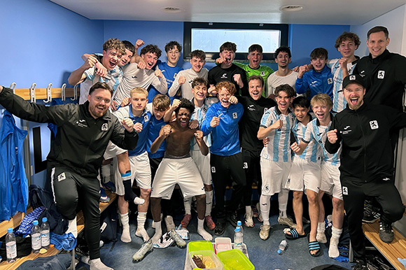 Die Junglöwen setzten sich mit 5:3 im Derby gegen den FC Bayern durch. Foto: Privat