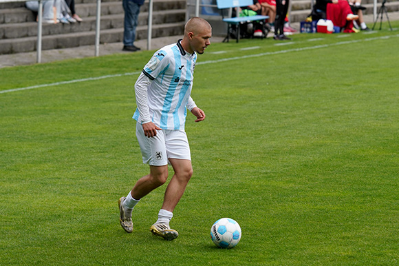Patrik Lacic gab nach über einem halben Jahr Verletzungspause sein Comeback gegen Regensburg. Foto: Joachim Mentel