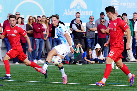 Xaver Kiefersauer hat seinen ersten Punktspieleinsatz nach fast einem halben Jahr Pause gut verkraftet. Foto: Joachim Mentel