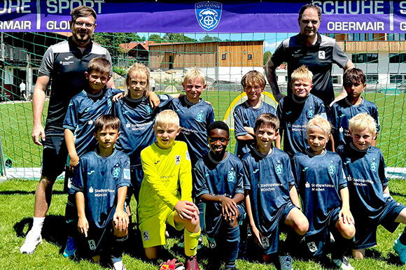 Die neuformierte U9 der Junglöwen konnte gleich bei ihrem ersten Auftritt überzeugen. Foto: Privat Die neuformierte U9 der Junglöwen konnte gleich bei ihrem ersten Auftritt überzeugen. Foto: Privat