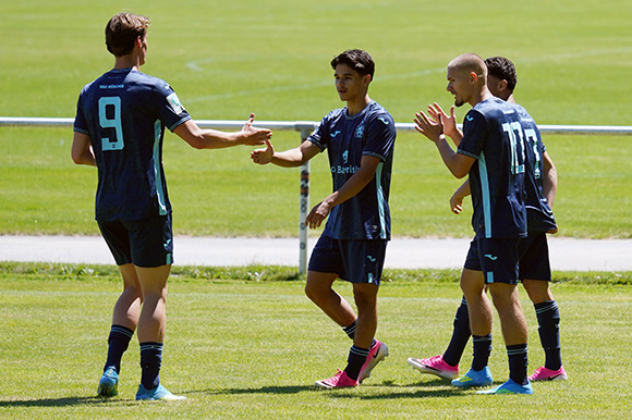 Die U19 bekommt es in der Vorrunde der DFB-Nachwuchsliga mit den Hochkarätern FC Bayern und VfB Stuttgart zu tun. Foto: Joachim Mentel