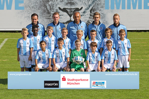 Die U11-Junglöwen des TSV 1860 München