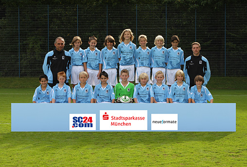 Das U12-Team des TSV 1860 in der Saison 2009/2010
