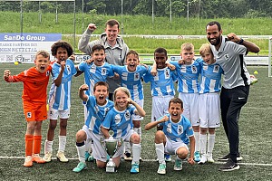 Ein toller Erfolg feierte die U10 mit dem 2. Platz beim 11. U10 Pfingstcup von Borussia Mönchengladbach. Foto: Privat