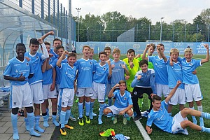 Gewannen wie die U13-Junioren mit 2:1 gegen Greuther Fürth: U14-Junglöwen. Foto: TSV 1860