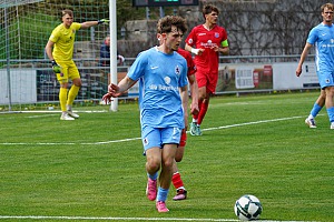 Ivan Martinovic erzielte beim 5:1-Sieg im Hinspiel einen Doppelpack. Foto: Joachim Mentel