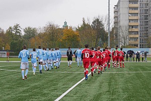2:1-Sieg gegen das DFI Bad Aibling für die U15-Junglöwen. Foto: TSV 1860