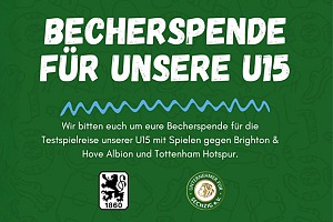 Die Unternehmer für Sechzig machen sich stark für die Finanzierung der Auslandsreisen der Junglöwen.