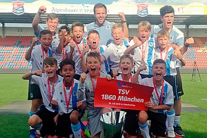 Sieger des Merkur Cups 2019: U11-Junglöwen. Foto: TSV 1860