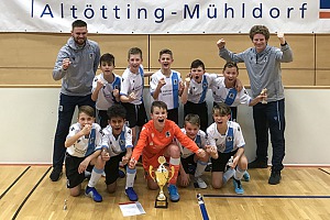 Turniersieg in Mühldorf: U12-Junioren. Foto: TSV 1860
