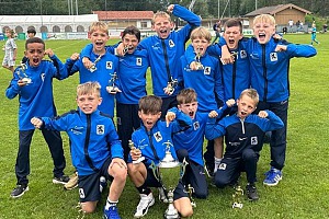 Den „Cup de Goassa“ sicherte sich die Junglöwen-U10 gegen vorwiegend U11-Teams Foto: Privat