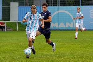 David Matijevic hatte in der Anfangsphase zweimal die Chance, sein Team in Führung zu bringen. Foto: Joachim Mentel