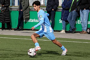 Efe Karkoc gelang trotz bester Chancen der einzige Treffer für die Junglöwen. Foto: Dirk Fiedler