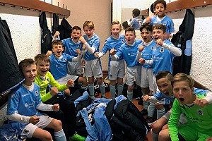 Erfolg beim Leistungsvergleich: U11-Junglöwen. Foto: TSV 1860