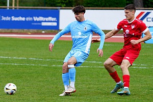 Cristian Leone erzielte in Rain einen Doppelpack und ist mit 15 Treffern bester Torschütze der U21. Foto: Joachim Mentel