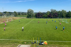 Optimale Bedingungen findet die U19 auf dem Platz des FC Affing vor. Foto: Privat