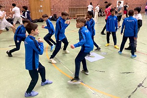 Es galt, verschiedene Techniken im Angriff und in der Verteidigung auszuführen. Foto: Privat