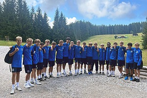 Der U14 bot sich ein atemberaubender Ausblick über das schöne Bayern. Foto: Lino Ballof