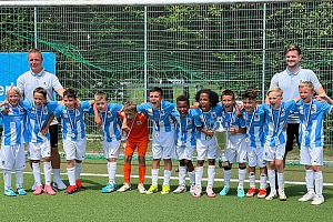 Die U11 der Junglöwen holt als Titelverteidiger erneut den Sendling Cup. Foto: Privat