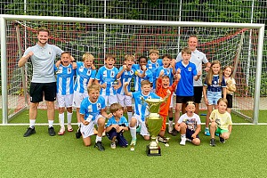 Als drittes Junglöwen-Team holte sich die U11 den OLYDORF-CUP 2024. Foto: Privat