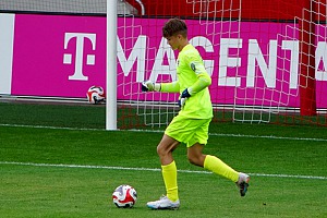 Junglöwen-Keeper Leon Erkocaoglan war bei beiden Gegentoren machtlos. Foto: Joachim Mentel