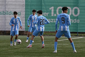 Trotz Dominanz über weite Strecken stand die Junglöwen-U17 am Ende mit leeren Händen da. Foto: Dirk Fiedler