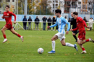 Arin Garza und die Junglöwen verpassten es, dem VfB Stuttgart eine Niederlage beizufügen. Foto: Markus Burger