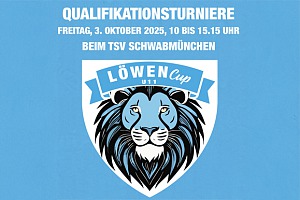 Bereits am 3. Oktober 2025 starten parallel zwei Qualifikationsturniere für den LÖWENCup 2026.