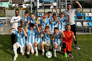Die Junglöwen holten sich dank ihrer Nervenstärke den Waldenser-Pokal. Foto: Privat