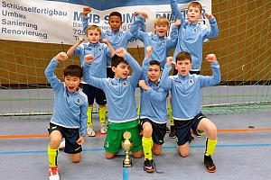 Guter dritter Platz in Münsingen: U10-Junglöwen. Foto: TSV 1860