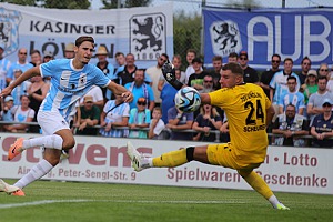 Milos Cocic erzielte beim letzten Vorrundenspiel zwei Treffer für die U21 der Löwen. Foto: sampics