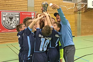 Turniersieger in Weißenburg: U13-Junglöwen. Foto: TSV 1860