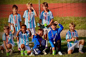 Die U9-Junglöwen spielten trotz reduziertem Kader ein hervorragendes Turnier. Foto: Privat