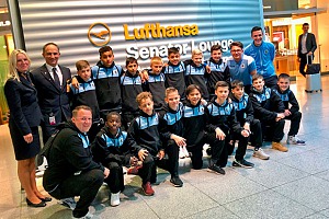 Tolle Reise nach Italien mit Unterstützung der Unternehmer für Sechzig: U12-Junglöwen. Foto: TSV 1860