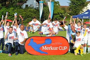 U11-Junglöwen gewinnen den Merkur Cup 2016. Foto: Klaus Haag