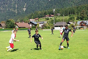 U16-Junglöwen beim Trainingslager in Obertraun. Foto: TSV 1860