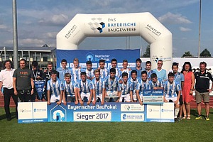 Turniersieger des Bau-Pokals: U15-Junglöwen. Foto: TSV 1860
