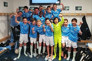 Heimspielsieg in der U13-Bezirksoberliga für U12-Junglöwen. Foto: TSV 1860