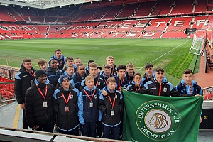 Tolle Erlebnisse und Erfahrungen für die U15-Junglöwen in England. Foto: TSV 1860