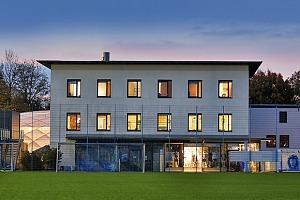 Das Nachwuchsleistungszentrum des TSV 1860 München an der Grünwalder Straße. Foto: A. Wild
