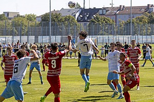 U17-Junglöwen gegen FC Augsburg: Am Ende stand ein 2:2-Unentschieden. Foto: A. Wild